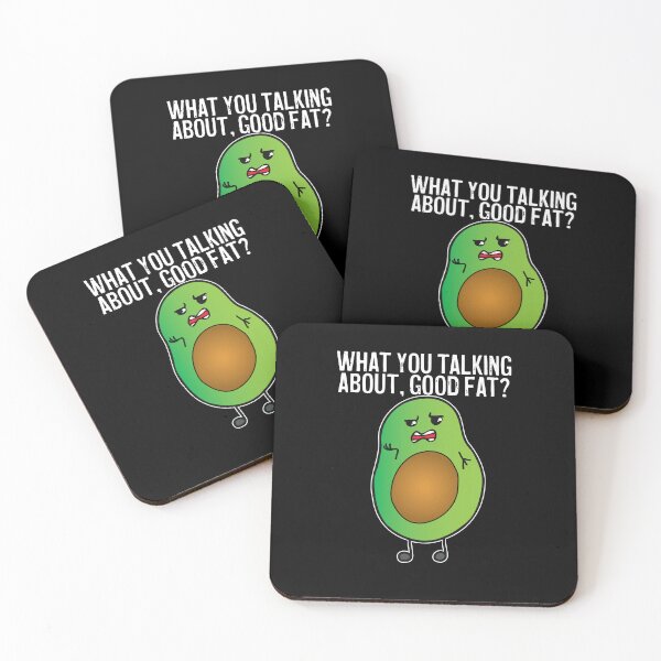 Item preview, Funny Avocado What You Talking About Good Fat? designed and sold by wrestletoys.