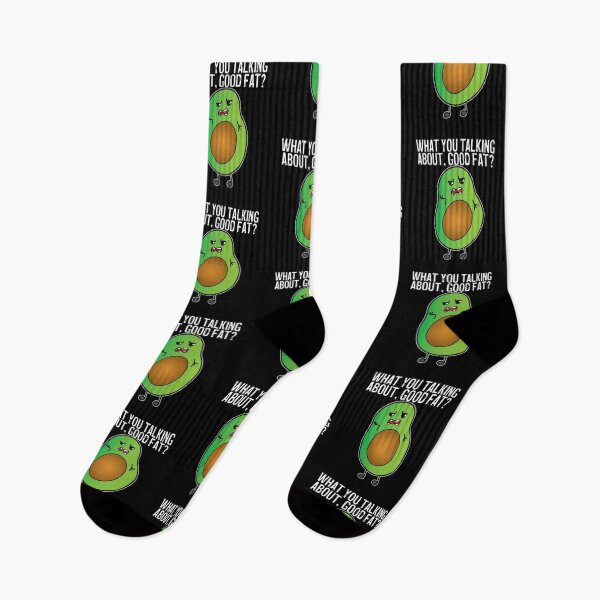 Item preview, Funny Avocado What You Talking About Good Fat? designed and sold by wrestletoys.