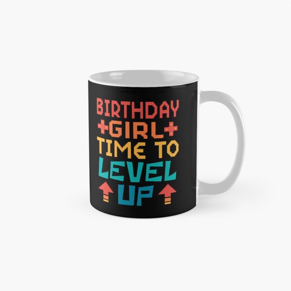 Item preview, Birthday Girl, Time to Level Up. Retro  designed and sold by ACC .