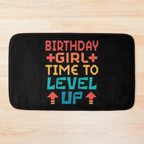 Item preview, Birthday Girl, Time to Level Up. Retro  designed and sold by ACC .
