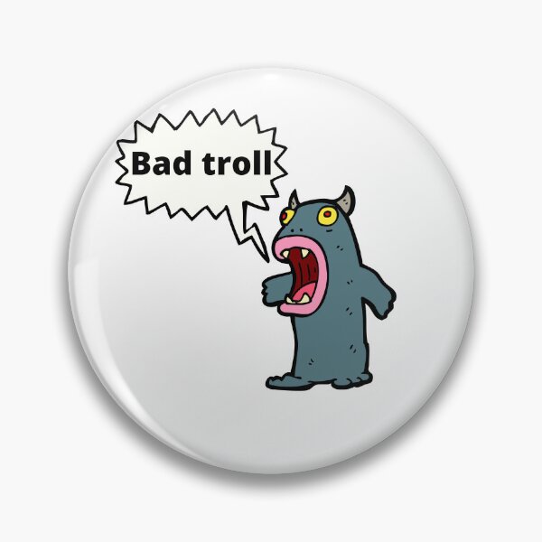 Item preview, Bad troll classic t-shirt, grumpy old troll classic t-shirt designed and sold by Jutec1.