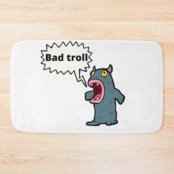 Item preview, Bad troll classic t-shirt, grumpy old troll classic t-shirt designed and sold by Jutec1.