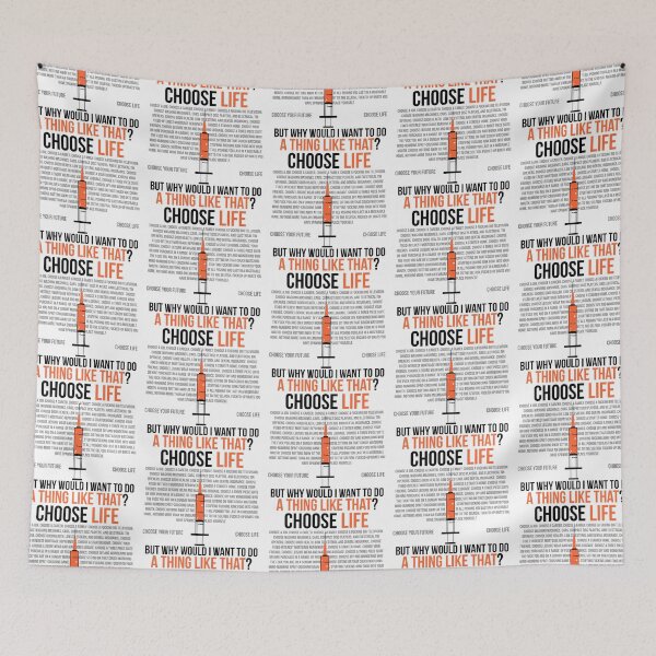 Item preview, Choose Life - Trainspotting designed and sold by LadyLarousse.