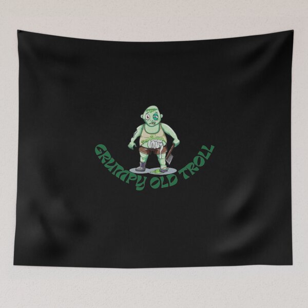 Item preview, Grumpy old troll designed and sold by Showmee.