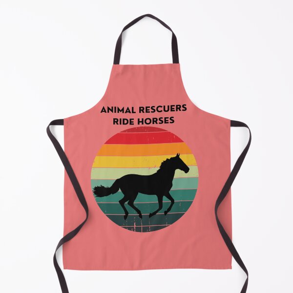 Item preview, Animal rescuers ride horses.  designed and sold by Demetria3.