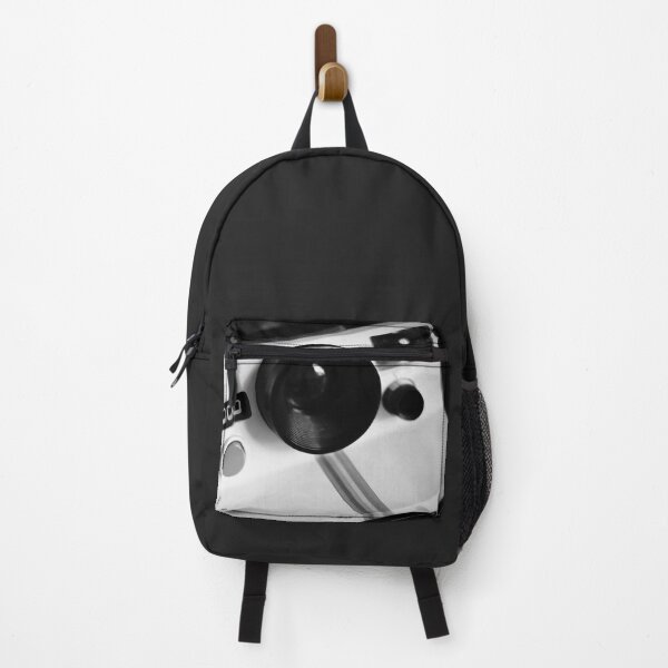 Item preview, Vintage analog instant white camera in black and white designed and sold by Diana van Neck.