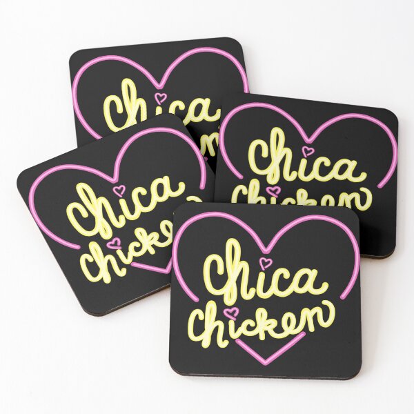 Item preview, Chica Chicken LED name sign designed and sold by clownishcat.