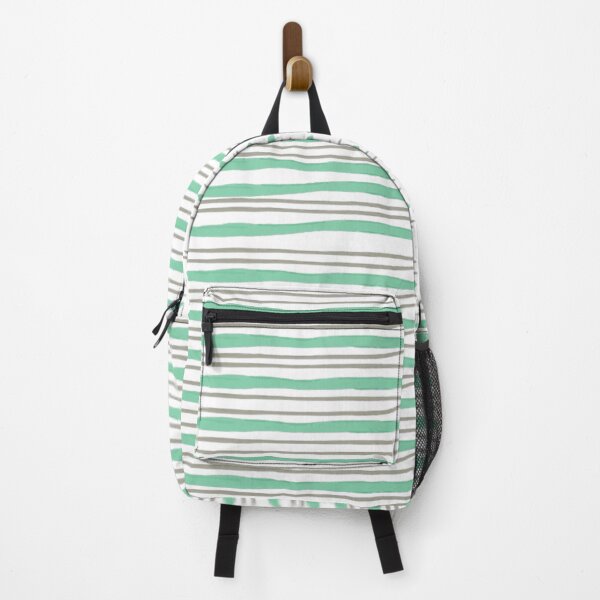 Item preview, Watercolor Horizontal Pinstripe Pattern, Watercolor Horizontal Stripes, Watercolor Horizontal Lines Green designed and sold by antevasinart.