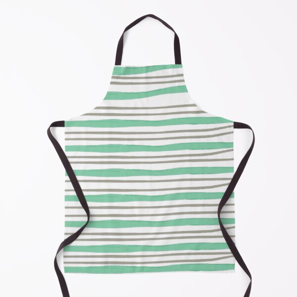 Item preview, Watercolor Horizontal Pinstripe Pattern, Watercolor Horizontal Stripes, Watercolor Horizontal Lines Green designed and sold by antevasinart.