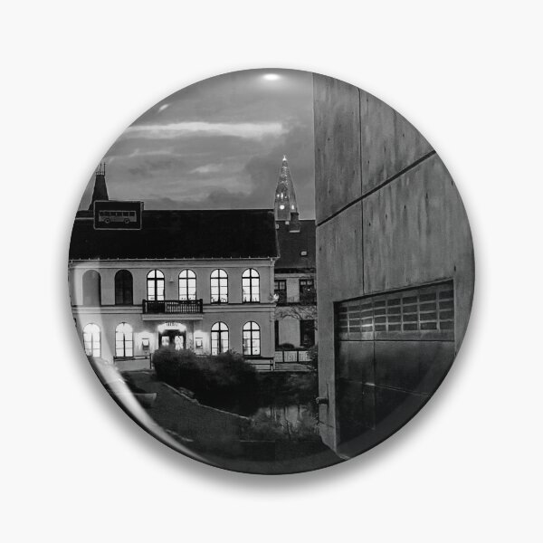 Item preview, Reykjavik Iceland Street Early Morning Black and White Photo designed and sold by ValeriesGallery.