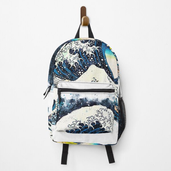 Item preview, The Great Wave off Kanagawa and the Shore of Tago Bay, Ejiri at Tokaido - sketch effect designed and sold by NickoPrints.