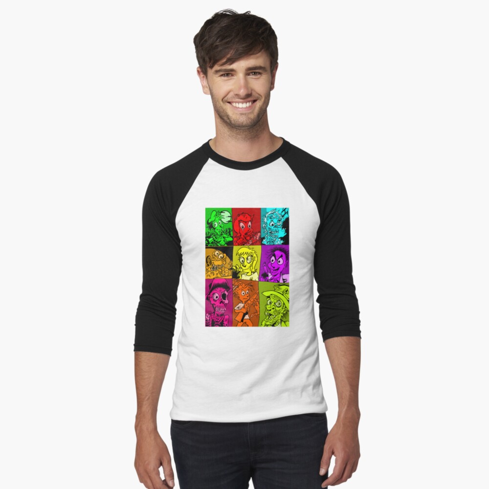 Item preview, Baseball ¾ Sleeve T-Shirt designed and sold by Skinrash.