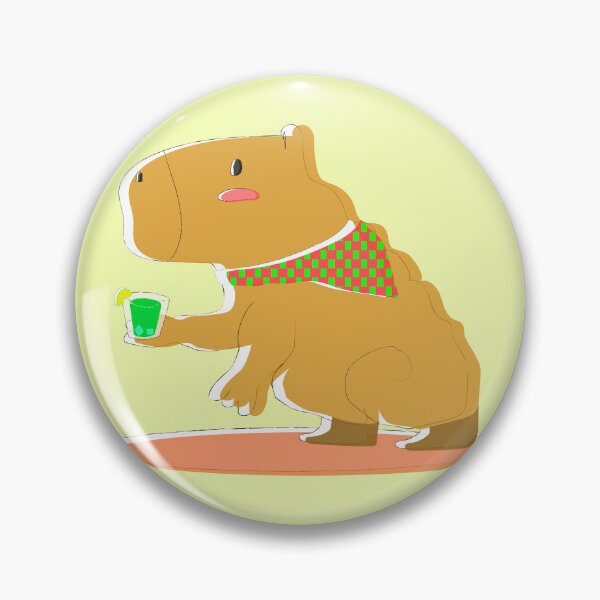 Item preview, Capybara Caipirinha designed and sold by milenarussell.