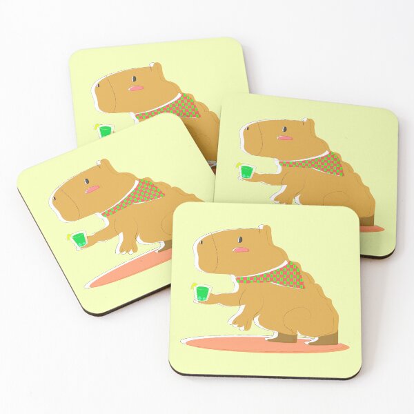 Item preview, Capybara Caipirinha designed and sold by milenarussell.
