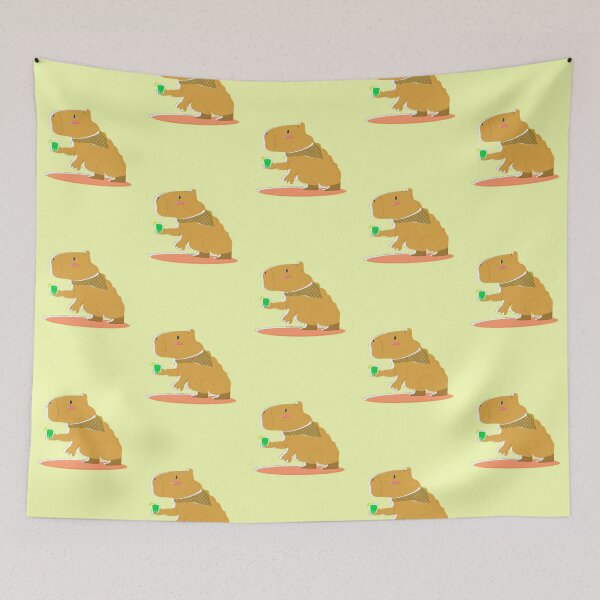 Item preview, Capybara Caipirinha designed and sold by milenarussell.