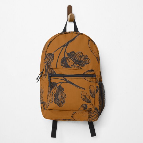 Item preview, Acorn and Leaf Design - Dark Orange Brown designed and sold by Fall-Creations.