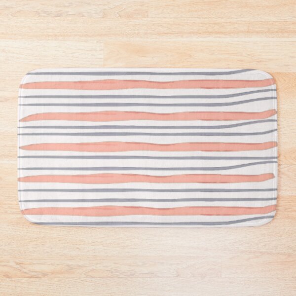 Item preview, Watercolor Horizontal Pinstripe Pattern, Watercolor Horizontal Stripes, Watercolor HandHorizontal Lines Pink designed and sold by antevasinart.
