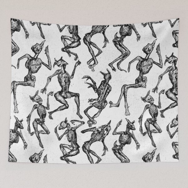 Item preview, Sleep Paralysis Demons Vibing designed and sold by Kaamalauppias.
