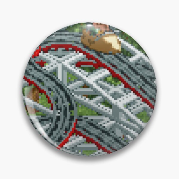 Item preview, RollerCoaster Tycoon RCT 1 - Wooden Wild Mouse Coaster designed and sold by vortiene.