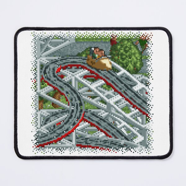 Item preview, RollerCoaster Tycoon RCT 1 - Wooden Wild Mouse Coaster designed and sold by vortiene.