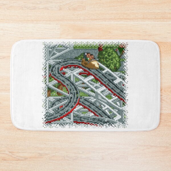 Item preview, RollerCoaster Tycoon RCT 1 - Wooden Wild Mouse Coaster designed and sold by vortiene.