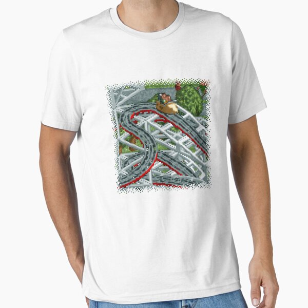 Aperçu de l'œuvre RollerCoaster Tycoon RCT 1 - Dessous de Verre en Bois Souris Sauvage créée et vendue par vortiene.