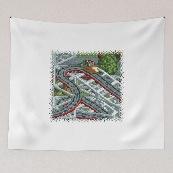 Item preview, RollerCoaster Tycoon RCT 1 - Wooden Wild Mouse Coaster designed and sold by vortiene.