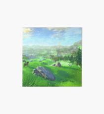 Breath Of The Wild - Field Art Board Print