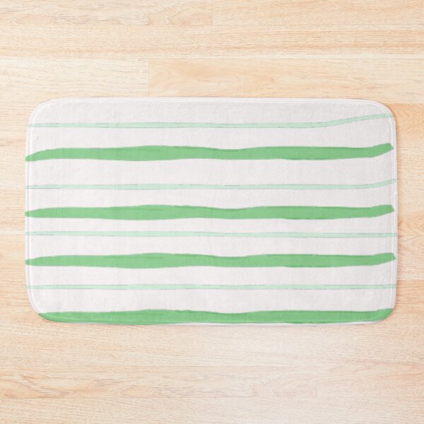 Item preview, Watercolor Horizontal Pinstripe Pattern, Watercolor Horizontal Stripes, Watercolor Horizontal Lines Green designed and sold by antevasinart.