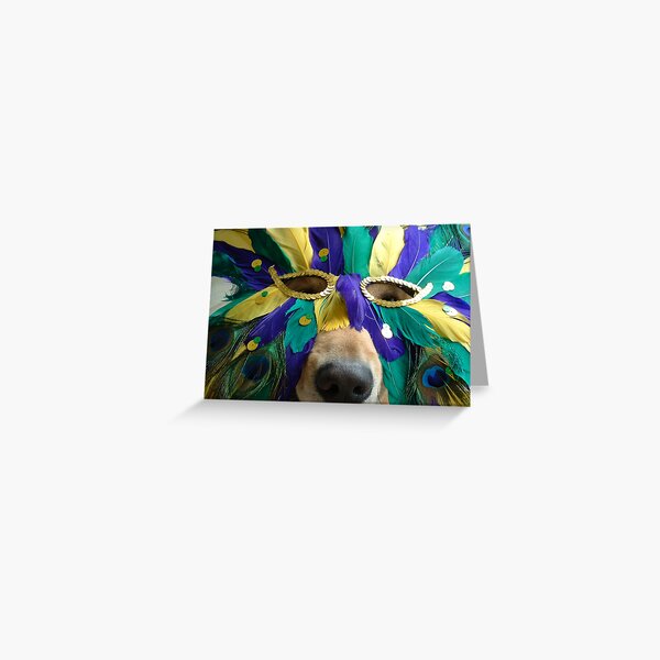 Is It Time For Mardi Gras? Greeting Card