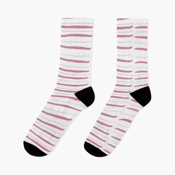 Item preview, Watercolor Horizontal Pinstripe Pattern, Watercolor Horizontal Stripes, Watercolor HandHorizontal Lines Pink designed and sold by antevasinart.