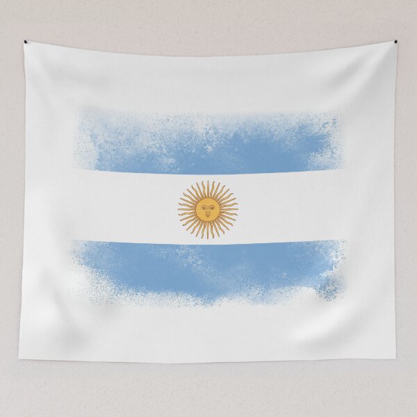 Item preview, Argentina Flag designed and sold by psychoshadow.