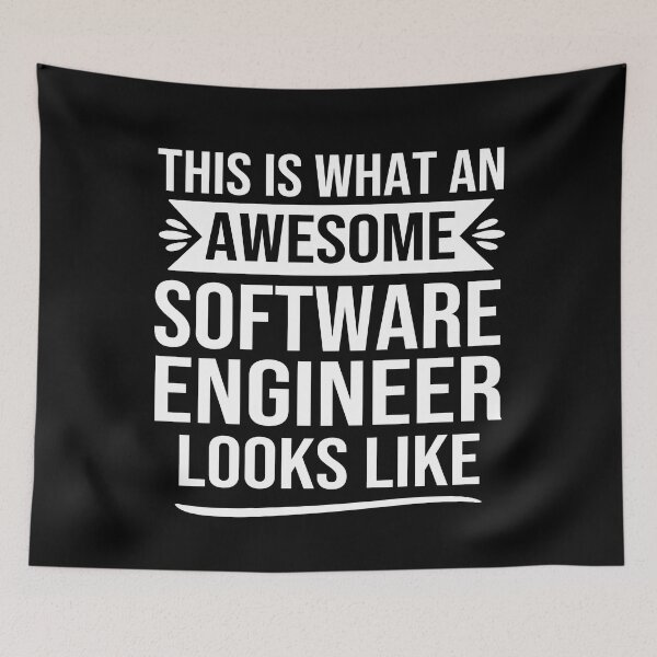 Item preview, Funny software engineer gifts software engineering design: This Is What An Awesome software engineer looks like designed and sold by alaechamlal.