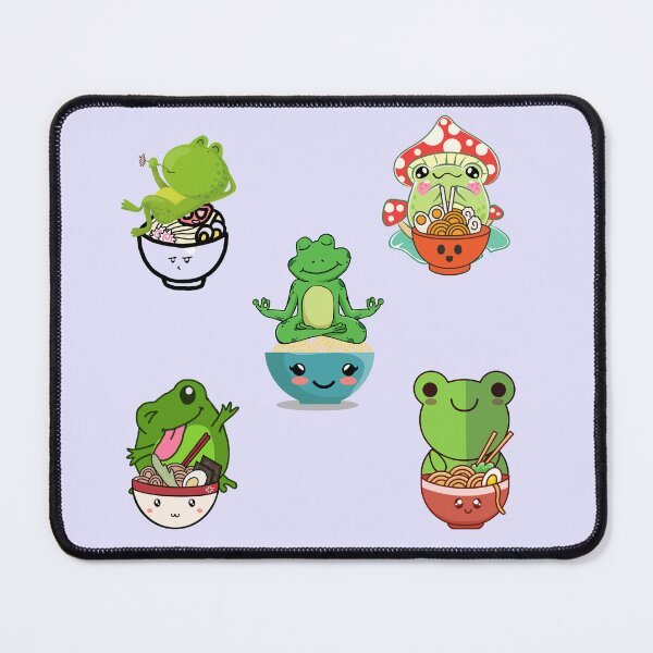 Item preview, Kawaii Ramen Frog  Pack | kawaii frog ramen Pack | Cute Frog Pack | Froggy Ramen Pack designed and sold by Saffire6.