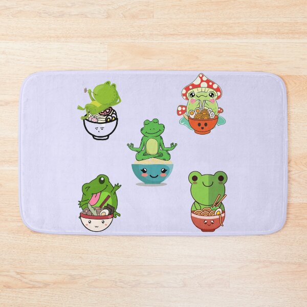 Item preview, Kawaii Ramen Frog  Pack | kawaii frog ramen Pack | Cute Frog Pack | Froggy Ramen Pack designed and sold by Saffire6.