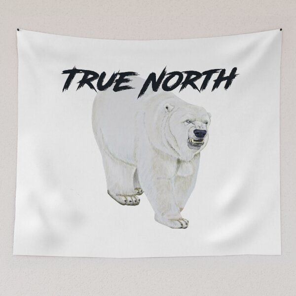 Item preview, Angry Polar Bear in the True North designed and sold by Brushes with Nature.