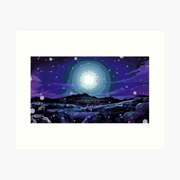 Yuusari Central Art Print