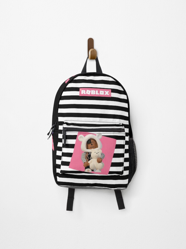 Cute roblox 2022 backpack for girls little bear and black and