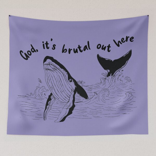 Item preview, God, it's brutal out here designed and sold by Meme Economy.