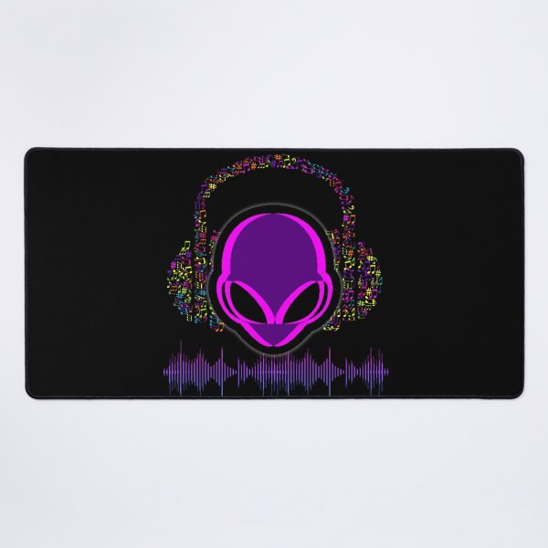 Artikelvorschau, Aliens sagen, Musik ist Leben entworfen und verkauft von KrompiX.