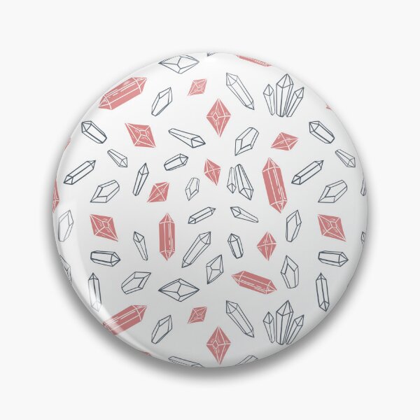 Item preview, Colorful Crystal Pattern, Magical Pink Gem Pattern, Gemstone Pattern,  designed and sold by antevasinart.
