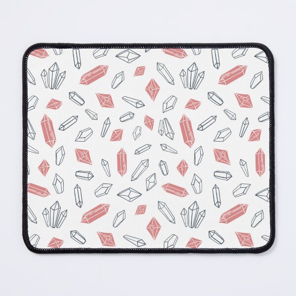 Item preview, Colorful Crystal Pattern, Magical Pink Gem Pattern, Gemstone Pattern,  designed and sold by antevasinart.