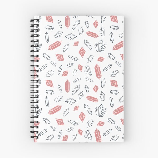 Item preview, Colorful Crystal Pattern, Magical Pink Gem Pattern, Gemstone Pattern,  designed and sold by antevasinart.