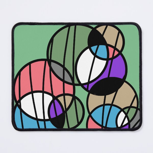 Item preview, Copy of Modern design colorful circle monogram designed and sold by Shirley Li.