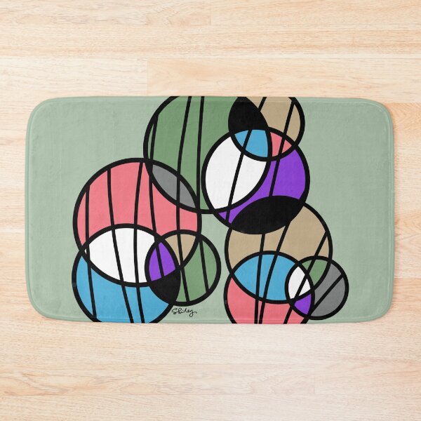 Item preview, Copy of Modern design colorful circle monogram designed and sold by Shirley Li.