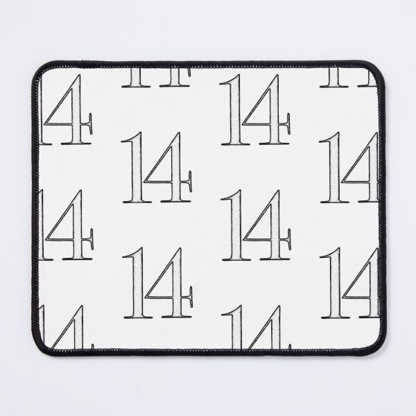 Item preview, Dotart/Dotwork illustration of Number 14 designed and sold by MagnetitaBySil.