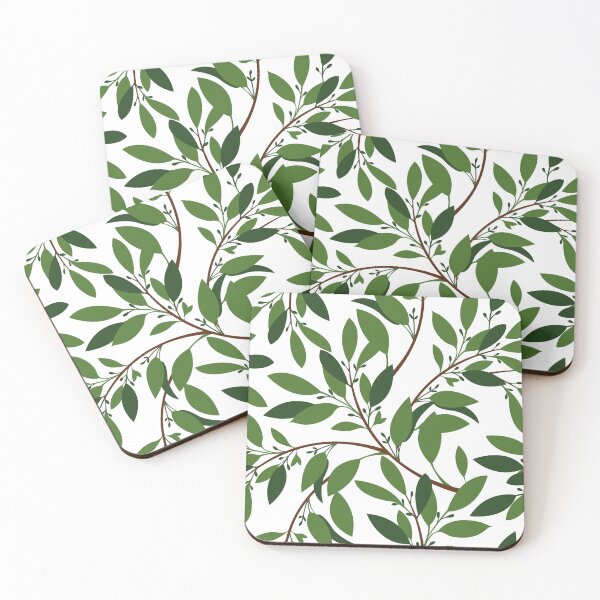 Item preview, Spring Leaf Pattern 09 designed and sold by AlokeDesigns.
