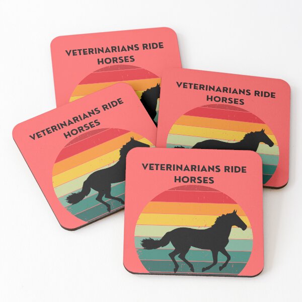 Item preview, Veterinarians ride horses. designed and sold by Demetria3.