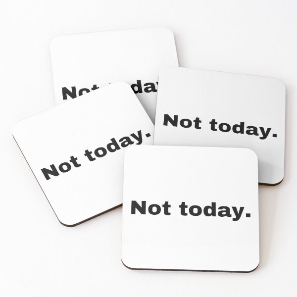 Item preview, Not today designed and sold by StriderDesigns.