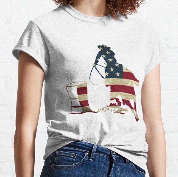 USA Barrel Racing Classic T-Shirt